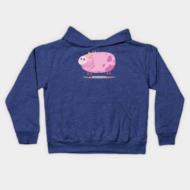 Pascal is up to something Kids Hoodie by spartacomargioni